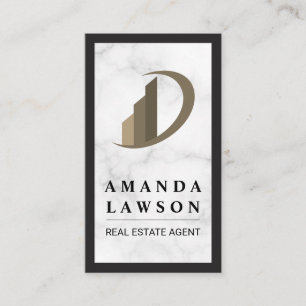 Real Estate Marble Appointment Card