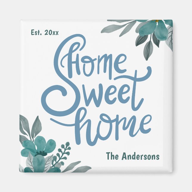 Real Estate Marketing Home Sweet Home Thank You Magnet (Front)