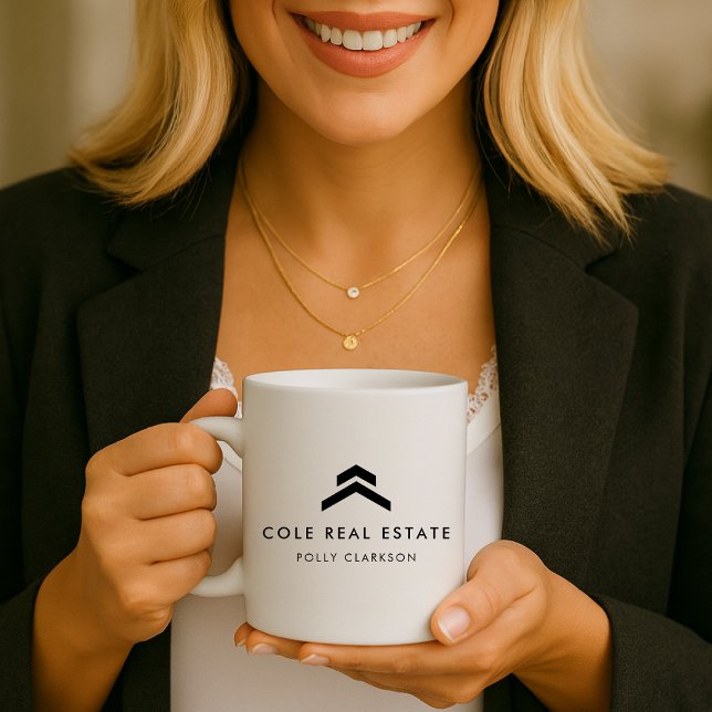 Real Estate | Modern Minimal Listing Agent Realtor Coffee Mug (Creator Uploaded)