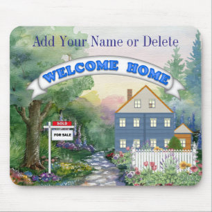 Real Estate Mouse Pad to Match Business Card