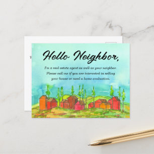 Real Estate Neighbour Marketing Sell Your Home Postcard