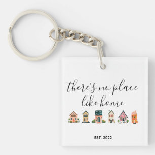 Real Estate New Homeowner New Keys Key Ring