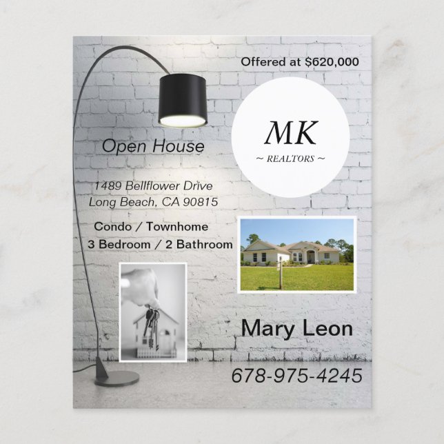 Real Estate Open House Card - Invitations (Front)