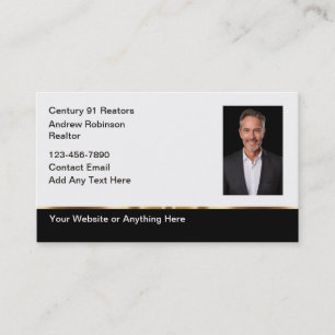 Real Estate Photography Business Card