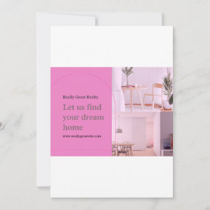 Real Estate Postcard