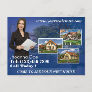Real Estate Postcard