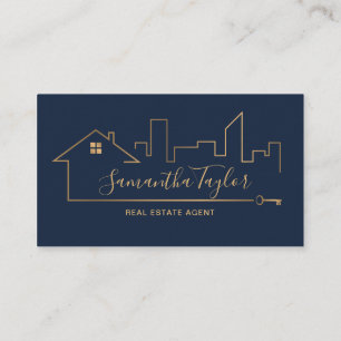 Real Estate Professional Add Photo logo Realtor B Business Card