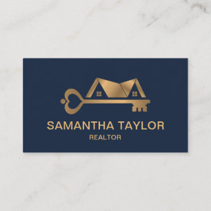 Real Estate Professional Add Photo logo Realtor B Business Card