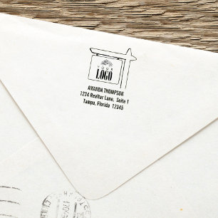 Real Estate Professional Custom Add Your Logo Self-inking Stamp