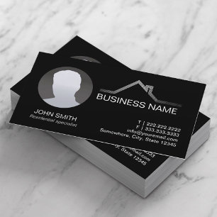 Real Estate Professional Custom Photo Business Card