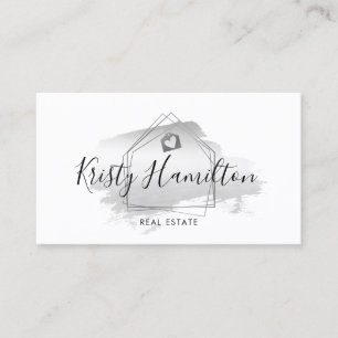 real estate professional house realtor add photo   business card