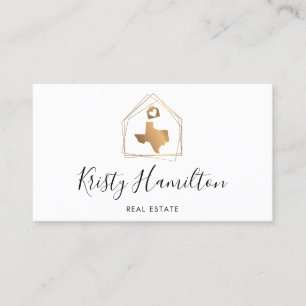 real estate professional house realtor add photo  business card