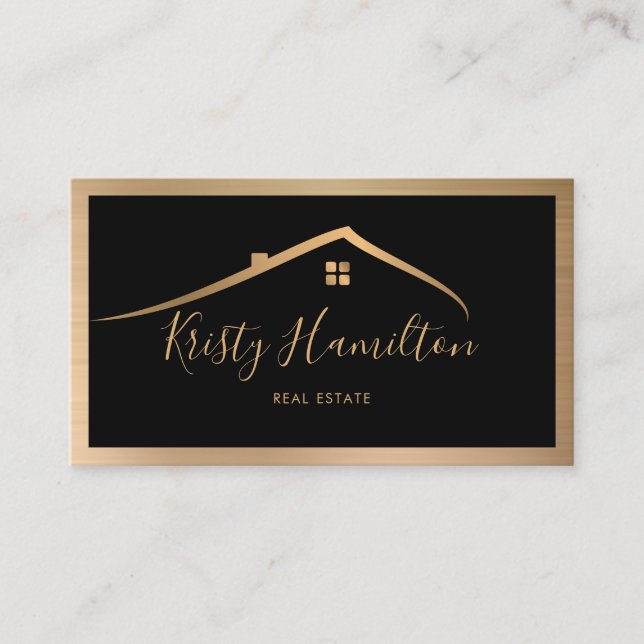 real estate professional realtor key add photo  bu business card (Front)