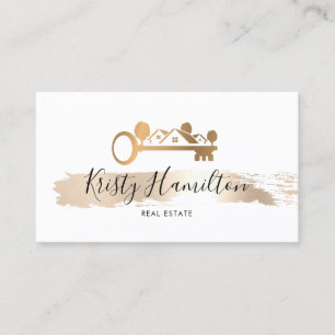 real estate professional realtor key add photo bu business card