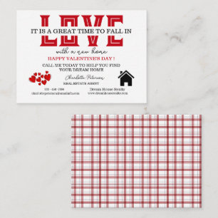 Real Estate Promotional Farming Valentine's Day  Card