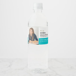 Real Estate Promotional Water Bottle Label