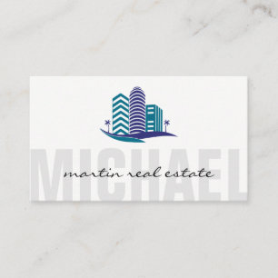 Real Estate Properties Commercial Business Card