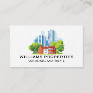 Real Estate Properties Luxury Business Card