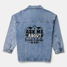 Real Estate Property Denim Jacket