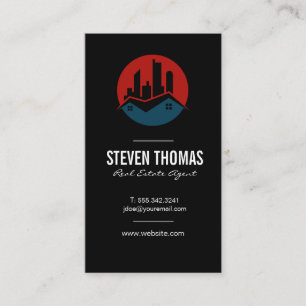 Real Estate Property Residential Commercial Logo Business Card
