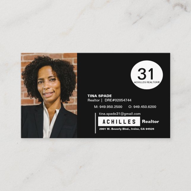Real Estate Realtor Business Cards (Front)