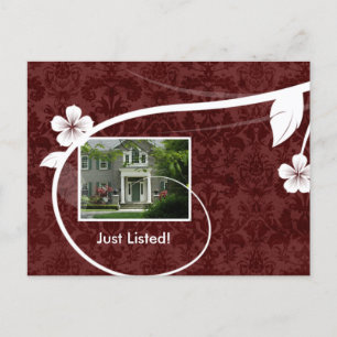 Real Estate / Realtor Postcard Customisable Red