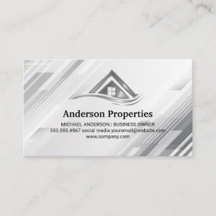Real Estate   Residential Commercial Properties Business Card