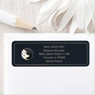 Real Estate Return Address Label