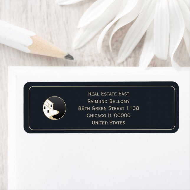 Real Estate Return Address Label (Insitu)