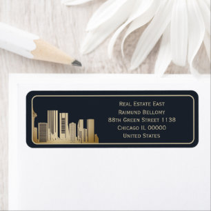 Real Estate Return Address Label
