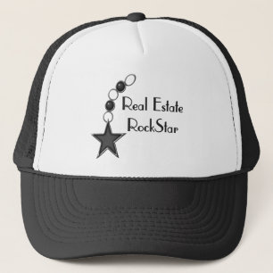 Real Estate Rock Star Trucker Hat