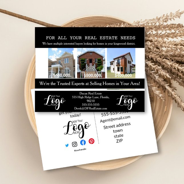 Real Estate School District Targeting Postcards Flyer (Creator Uploaded)