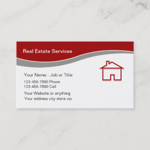 Real Estate Services Business Card