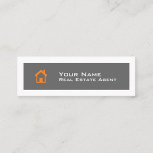 Real Estate Skinny Business Card Template