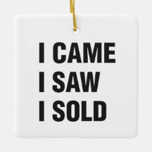 Real Estate Square Ornament