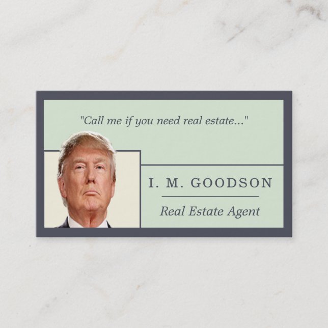 Real Estate Template Business Card (Front)