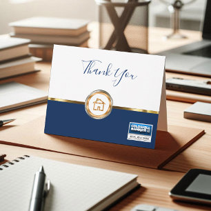 Real Estate Thank you Blank Card