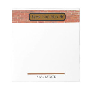 Real Estate Upper East Side, NYC Notepad