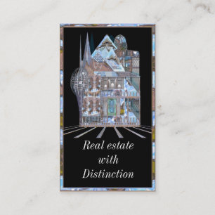 Real Estate with Distinction Business Card