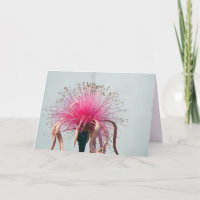 Real Fibre Optic Flower and Flamingo