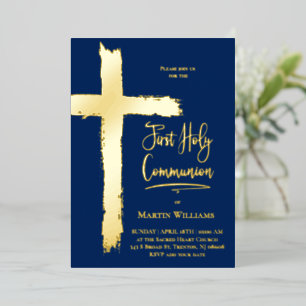 real foil cross First Holy Communion