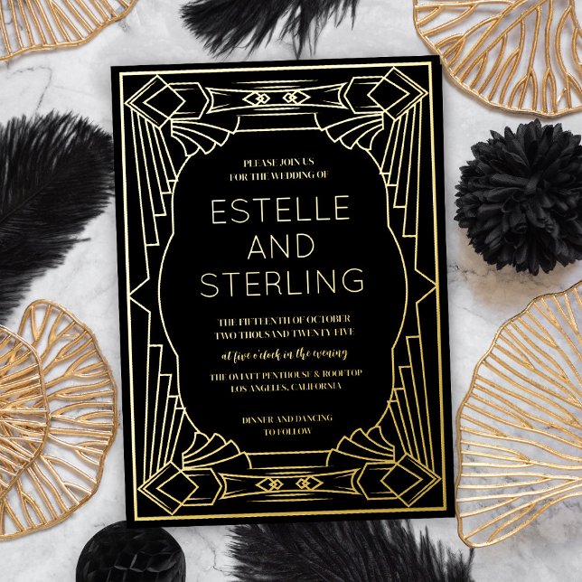 Real Foil Geometric Shape Wedding Photos (Creator Uploaded)