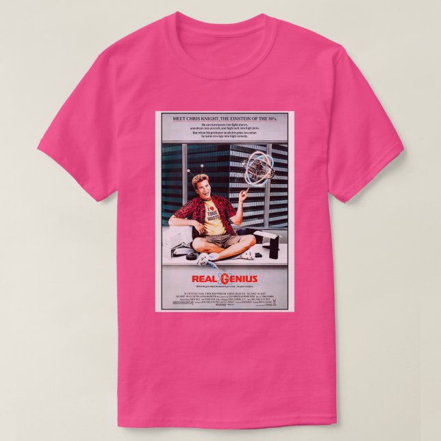 Real Genius 1985  T-Shirt (Design Front)