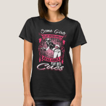 Real Girls Play with cues - Hot Billiards T-Shirt
