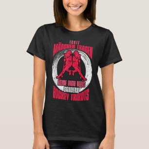 Real Girls Playing Hockey Player Women's Field Hoc T-Shirt