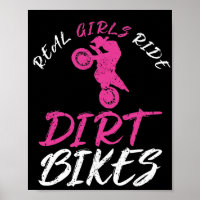 Real Girls Ride Dirt Bikes Motorcycle Motocross