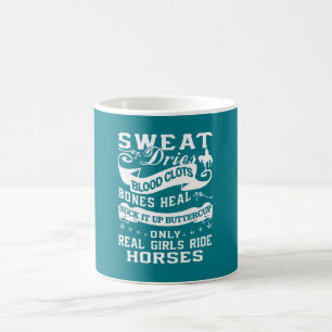 Real Girls Ride Horses Coffee Mug
