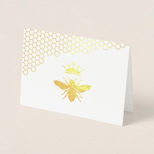 REAL gold foil queen bee Foil Card