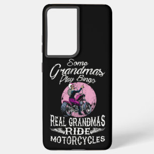Real Grandmas Ride Motorcycles design Funny Gift Samsung Galaxy Case