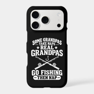Real Grandpas Go Fishing Then Nap Funny Gift